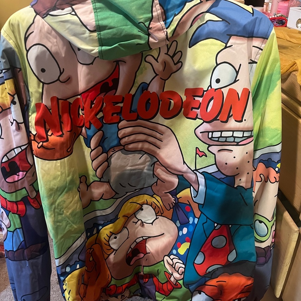 Nickelodeon Colorful Cartoon Hoodie